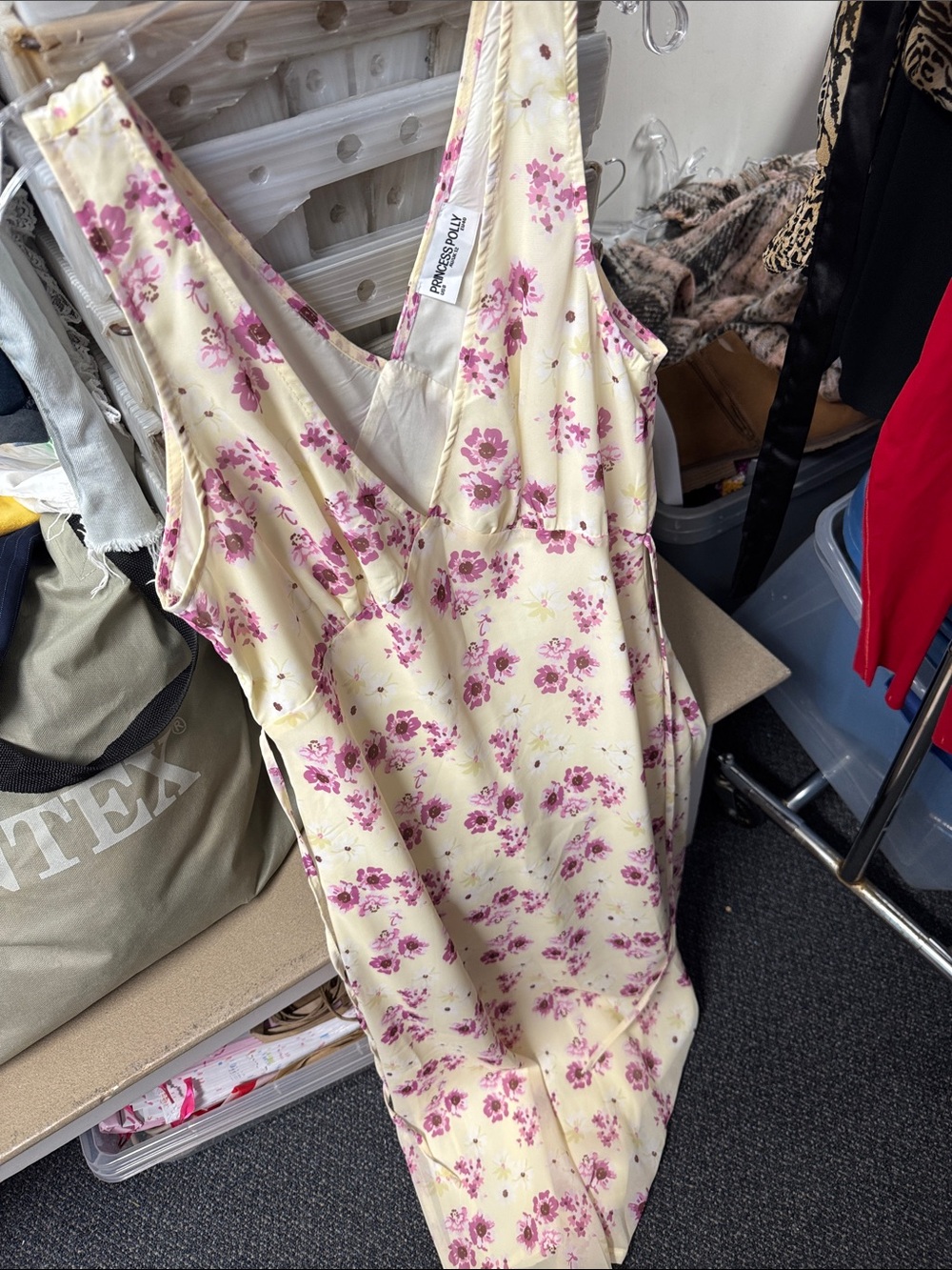 Princess Polly floral midi dress us 8 // 081653